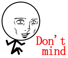 Cool man of words 3rd sticker #12380176