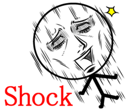 Cool man of words 3rd sticker #12380178