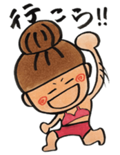 Japanese wakayama girl sticker #12380203