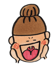 Japanese wakayama girl sticker #12380208