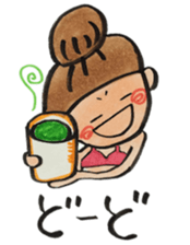 Japanese wakayama girl sticker #12380226