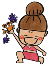 Japanese wakayama girl sticker #12380229