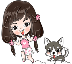 Meaw & Joey(Eng) sticker #12380392