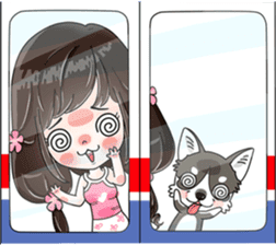 Meaw & Joey(Eng) sticker #12380393