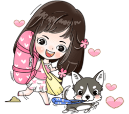 Meaw & Joey(Eng) sticker #12380399