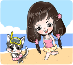 Meaw & Joey(Eng) sticker #12380400