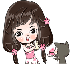 Meaw & Joey(Eng) sticker #12380405