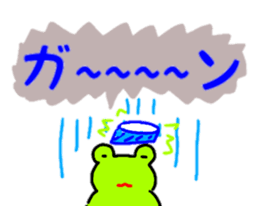 animal message sticker large character sticker #12380563