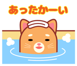 Stick cat Sticker. sticker #12380655