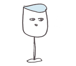 I'm an Ordinary Bulletproof (wine) glass sticker #12380940