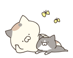 hagemashi cat anime2 sticker #12381023