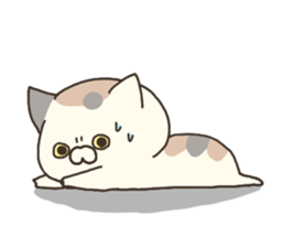 hagemashi cat anime2 sticker #12381025