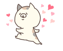 hagemashi cat anime2 sticker #12381033