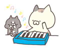 hagemashi cat anime2 sticker #12381043