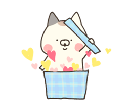 hagemashi cat anime2 sticker #12381045