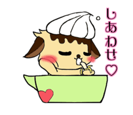 CuPCake dog sticker #12381193