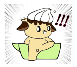 CuPCake dog sticker #12381207