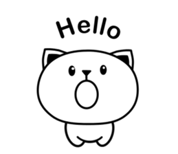 Kawaii Japanese Cats sticker #12381326