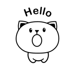 Kawaii Japanese Cats sticker #12381326