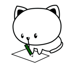 Kawaii Japanese Cats sticker #12381331