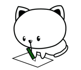 Kawaii Japanese Cats sticker #12381331