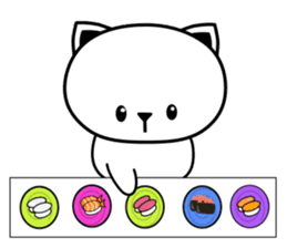 Kawaii Japanese Cats sticker #12381339