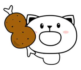 Kawaii Japanese Cats sticker #12381340