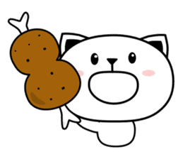 Kawaii Japanese Cats sticker #12381340