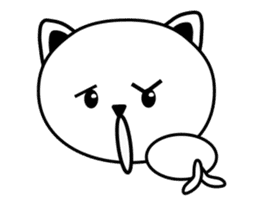 Kawaii Japanese Cats sticker #12381342