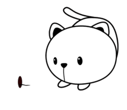 Kawaii Japanese Cats sticker #12381360