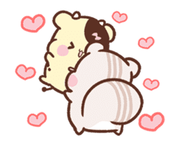 Sweet House shining couple segment sticker #12381848