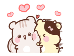 Sweet House shining couple segment sticker #12381849