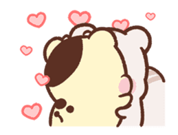 Sweet House shining couple segment sticker #12381853