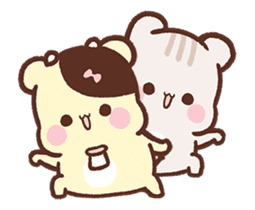 Sweet House shining couple segment sticker #12381858