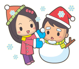 Bert & Flora (falling in love) V1.1 sticker #12382039