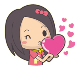 Bert & Flora (falling in love) V1.1 sticker #12382044