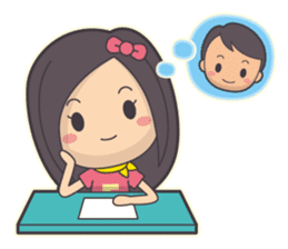 Bert & Flora (falling in love) V1.1 sticker #12382047