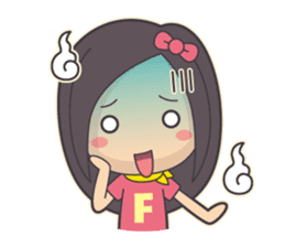 Bert & Flora (falling in love) V1.1 sticker #12382053