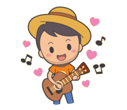 Bert & Flora (falling in love) V1.1 sticker #12382061