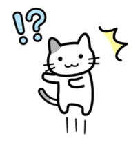 Happy Days cat Animated sticker #12382140
