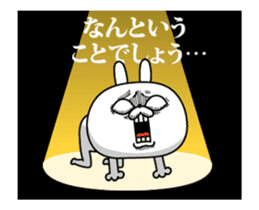 Rabbit expression is too rich(Anime2) sticker #12382399