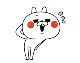 Rabbit expression is too rich(Anime2) sticker #12382409