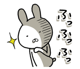The rabbit which is a good feeling 2 sticker #12382645