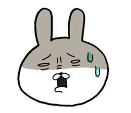 The rabbit which is a good feeling 2 sticker #12382652