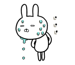 The rabbit which is a good feeling 2 sticker #12382654