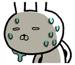 The rabbit which is a good feeling 2 sticker #12382655