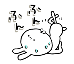 The rabbit which is a good feeling 2 sticker #12382667