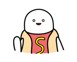 Hot Dog Man Moving Up! sticker #12382926