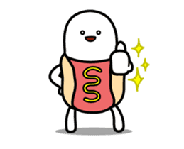 Hot Dog Man Moving Up! sticker #12382927