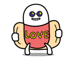 Hot Dog Man Moving Up! sticker #12382933